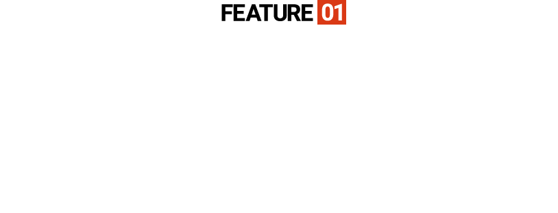 FEATURE01VOICE鳥の絶叫音を模した70種類の警報音で威嚇。