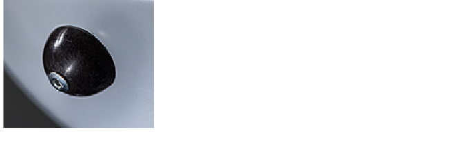 本体 永久磁石部回転により内蔵ボールが音を発します